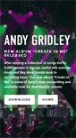 Mobile Screenshot of andygridley.com